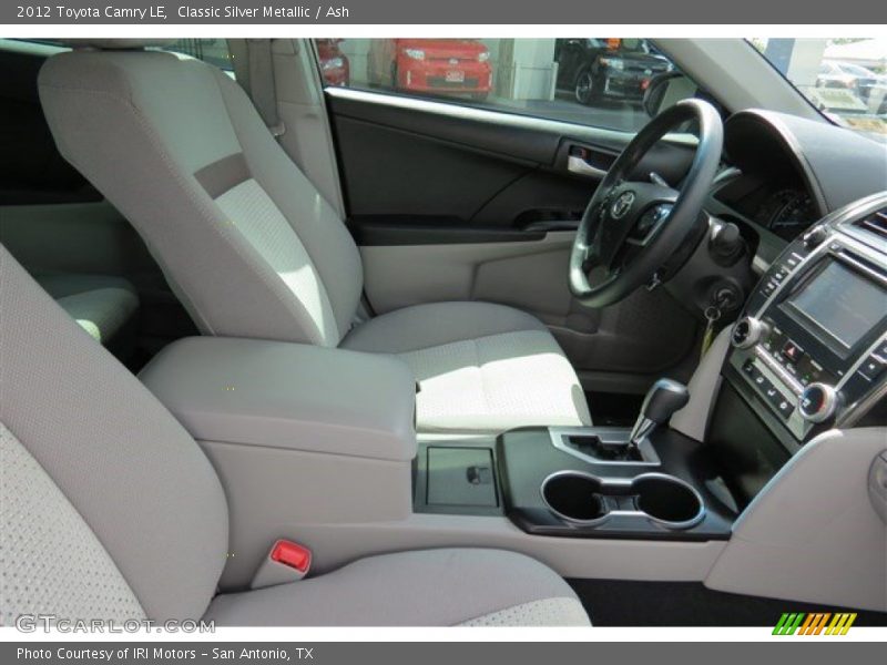 Classic Silver Metallic / Ash 2012 Toyota Camry LE