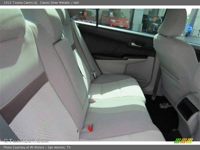 Classic Silver Metallic / Ash 2012 Toyota Camry LE
