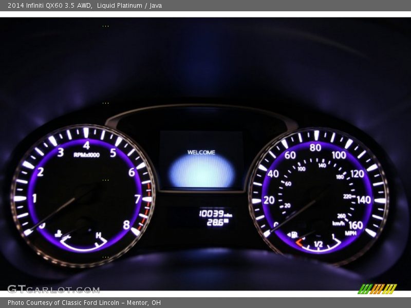  2014 QX60 3.5 AWD 3.5 AWD Gauges