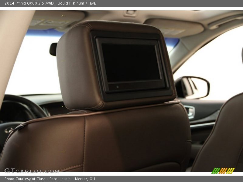 Entertainment System of 2014 QX60 3.5 AWD