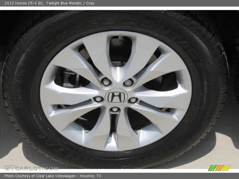 Twilight Blue Metallic / Gray 2013 Honda CR-V EX