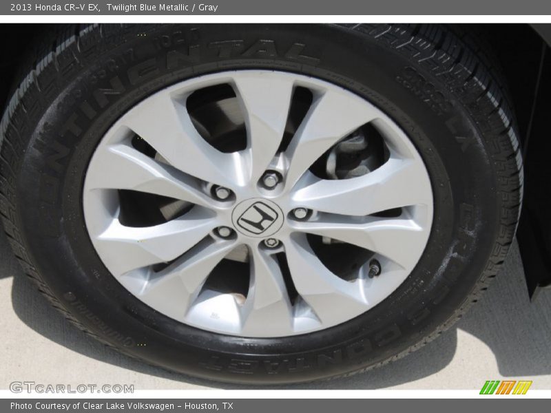 Twilight Blue Metallic / Gray 2013 Honda CR-V EX