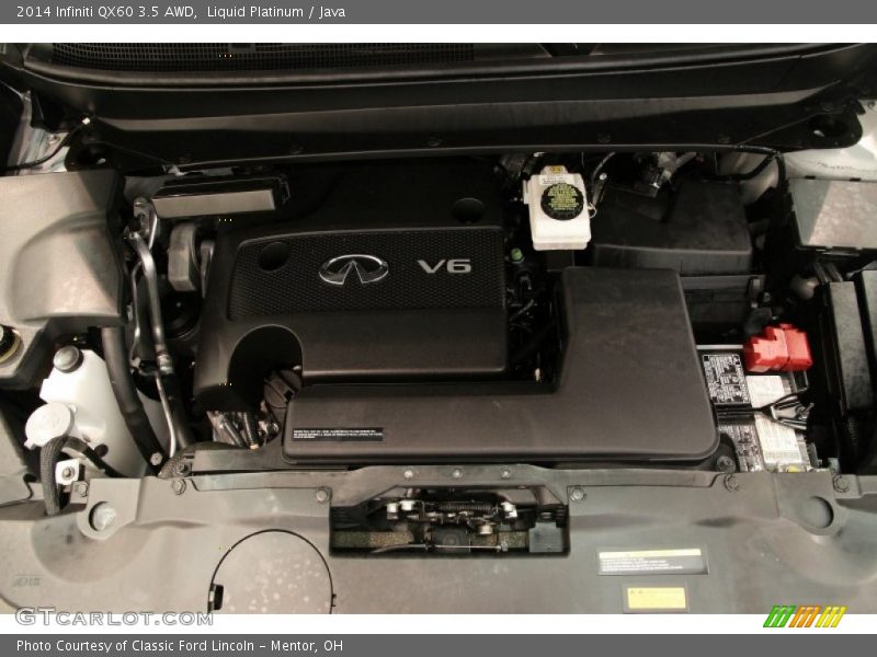  2014 QX60 3.5 AWD Engine - 3.5 Liter DOHC 24-Valve CVTCS V6