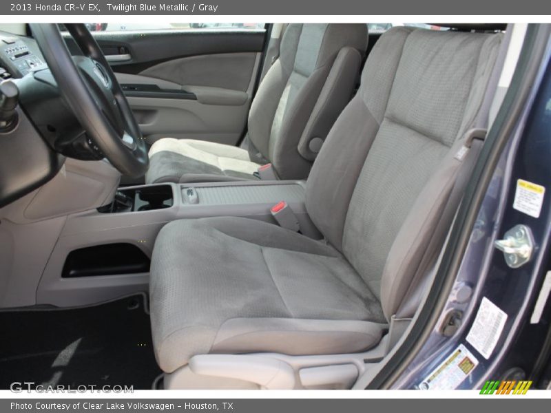 Twilight Blue Metallic / Gray 2013 Honda CR-V EX