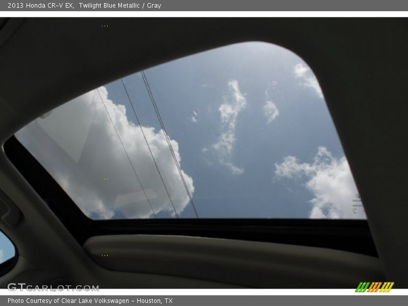 Twilight Blue Metallic / Gray 2013 Honda CR-V EX