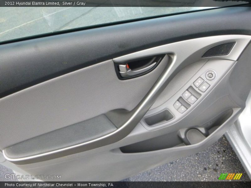 Silver / Gray 2012 Hyundai Elantra Limited