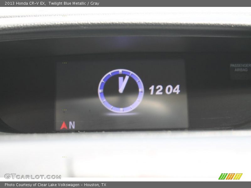 Twilight Blue Metallic / Gray 2013 Honda CR-V EX