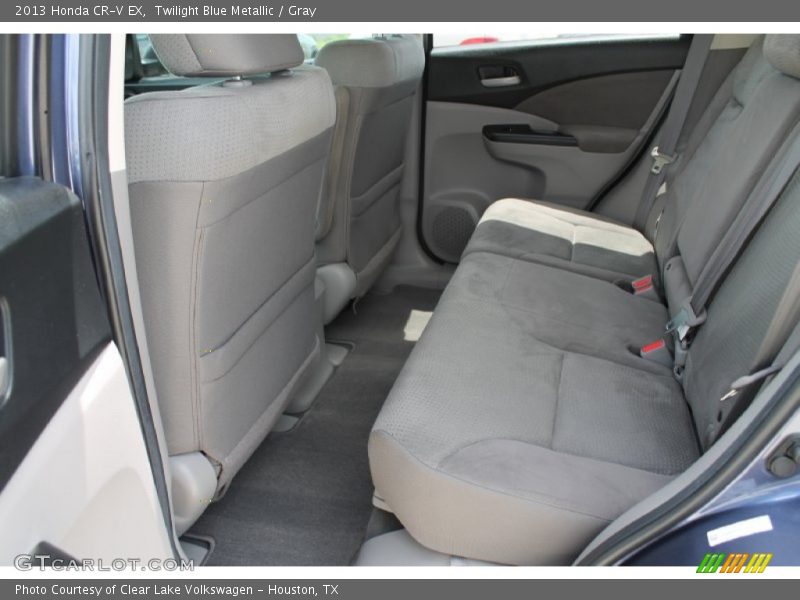 Twilight Blue Metallic / Gray 2013 Honda CR-V EX