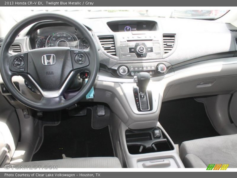 Twilight Blue Metallic / Gray 2013 Honda CR-V EX