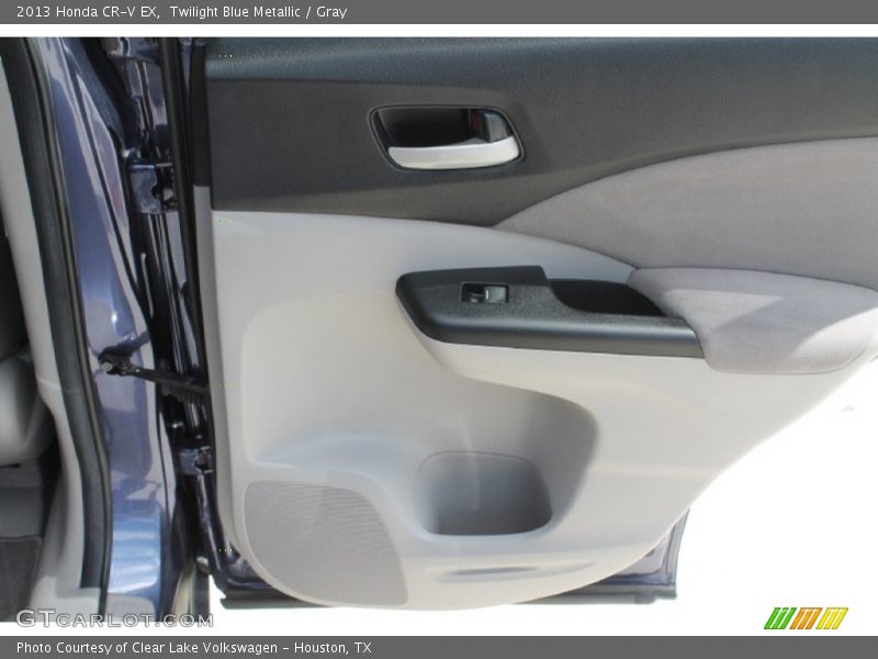 Twilight Blue Metallic / Gray 2013 Honda CR-V EX