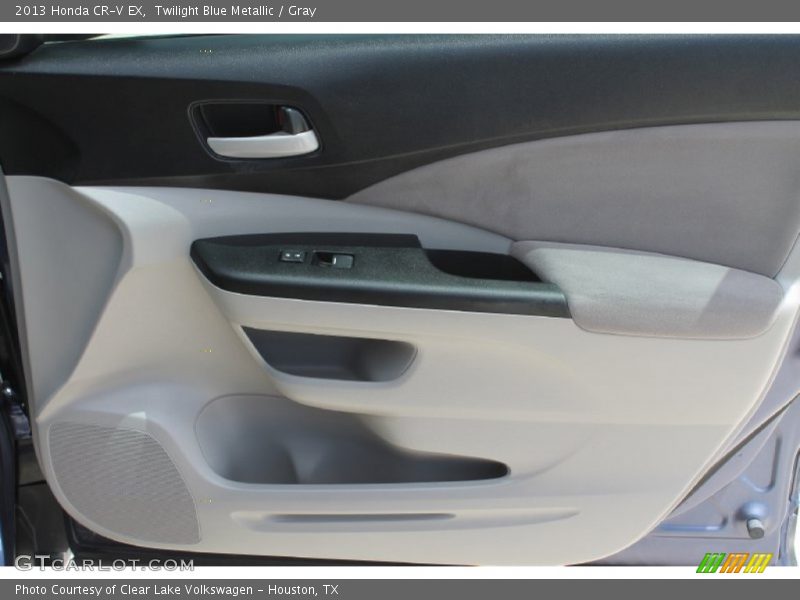 Twilight Blue Metallic / Gray 2013 Honda CR-V EX