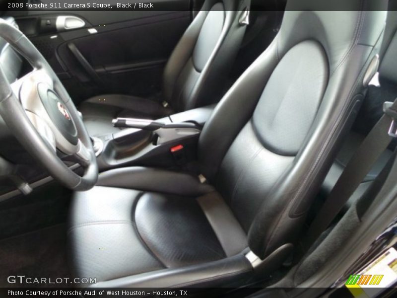 Front Seat of 2008 911 Carrera S Coupe