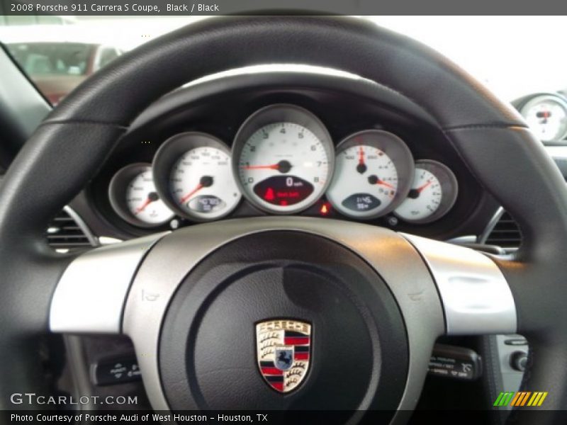 Black / Black 2008 Porsche 911 Carrera S Coupe