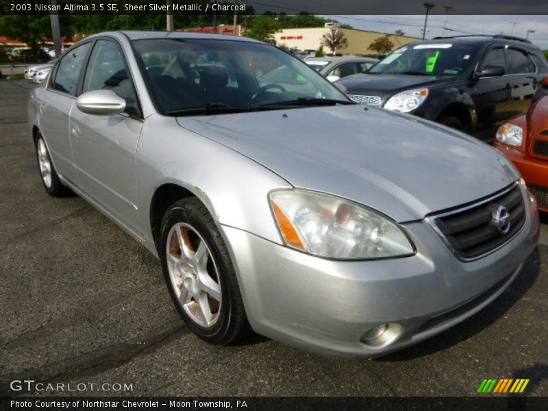Sheer Silver Metallic / Charcoal 2003 Nissan Altima 3.5 SE