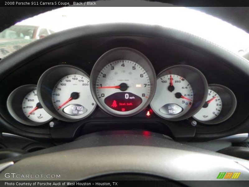  2008 911 Carrera S Coupe Carrera S Coupe Gauges