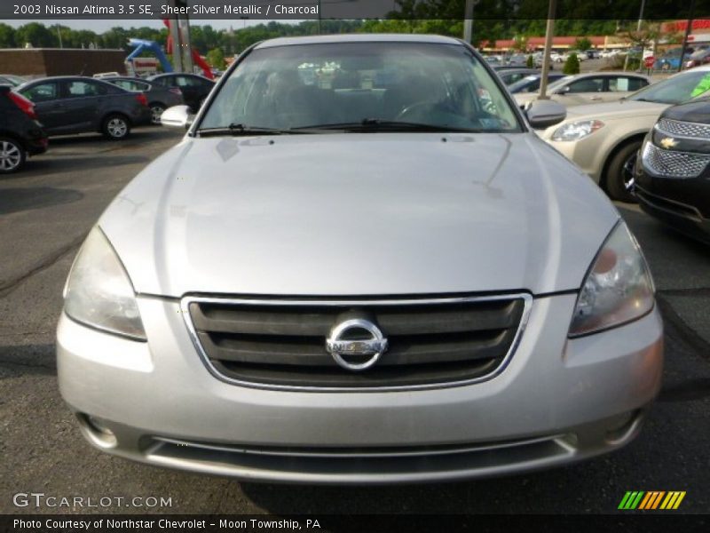 Sheer Silver Metallic / Charcoal 2003 Nissan Altima 3.5 SE