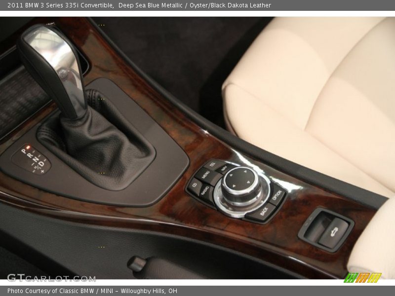 Deep Sea Blue Metallic / Oyster/Black Dakota Leather 2011 BMW 3 Series 335i Convertible