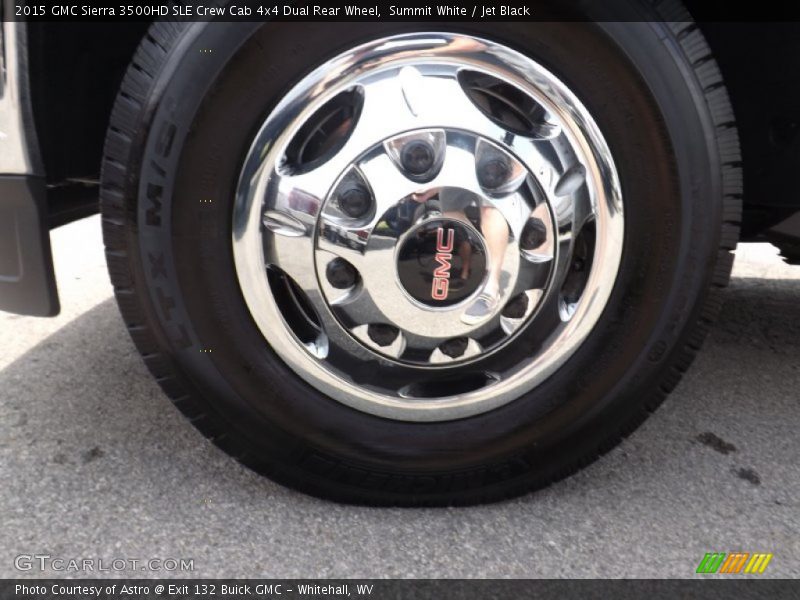  2015 Sierra 3500HD SLE Crew Cab 4x4 Dual Rear Wheel Wheel