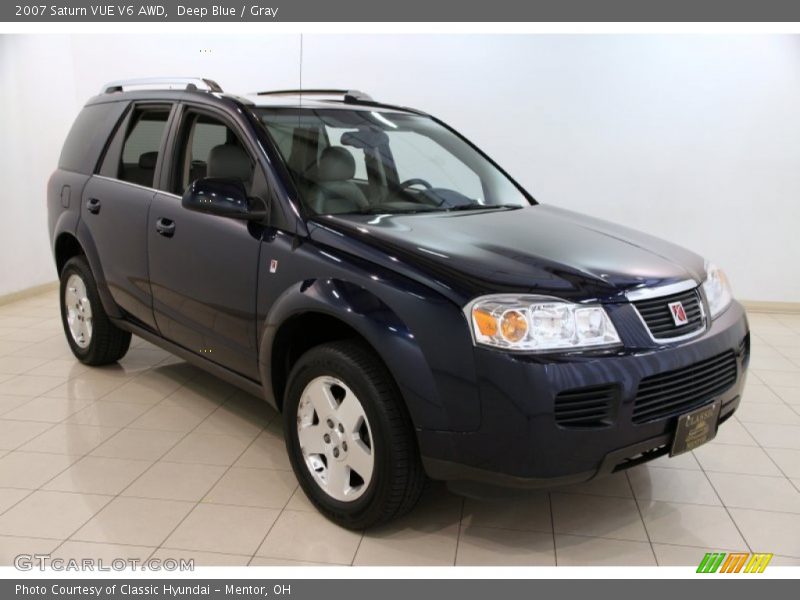 Deep Blue / Gray 2007 Saturn VUE V6 AWD