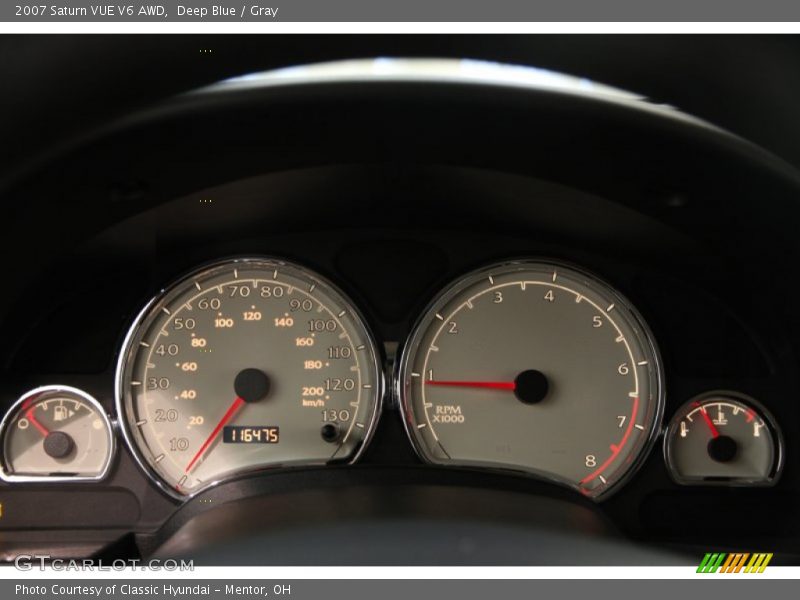 Deep Blue / Gray 2007 Saturn VUE V6 AWD