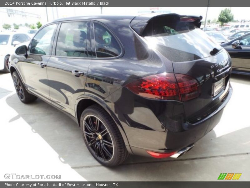 Jet Black Metallic / Black 2014 Porsche Cayenne Turbo S