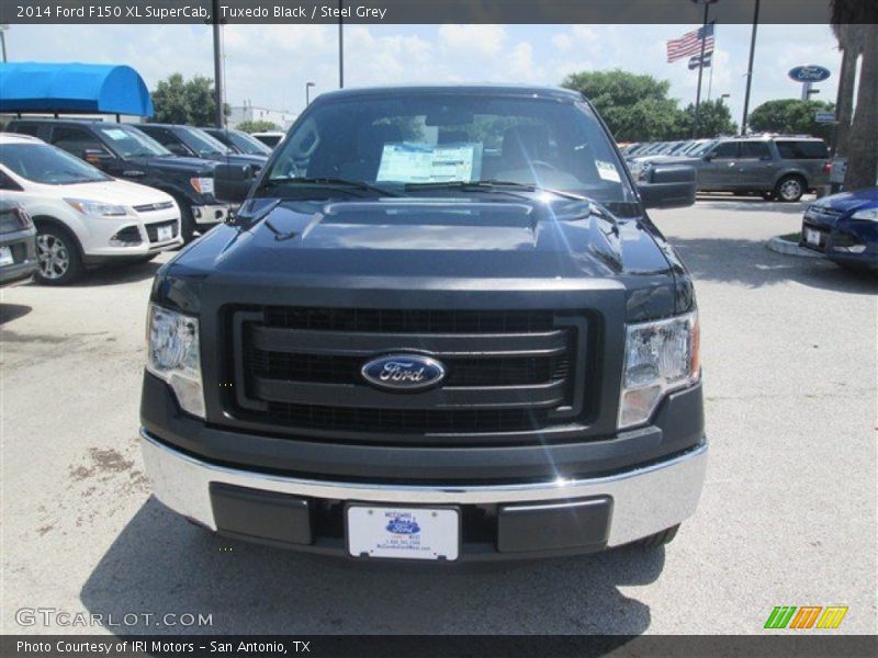 Tuxedo Black / Steel Grey 2014 Ford F150 XL SuperCab