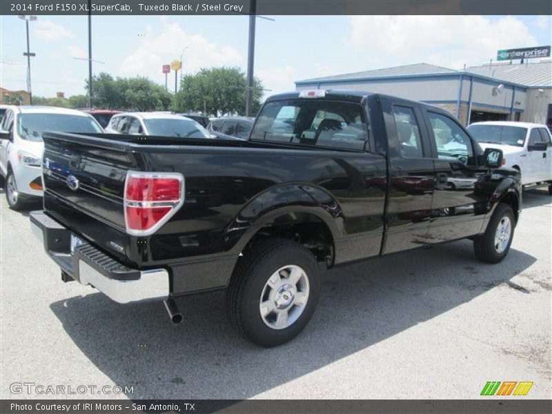 Tuxedo Black / Steel Grey 2014 Ford F150 XL SuperCab
