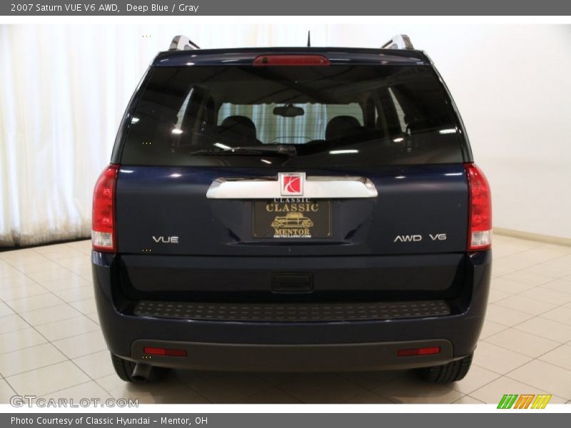 Deep Blue / Gray 2007 Saturn VUE V6 AWD