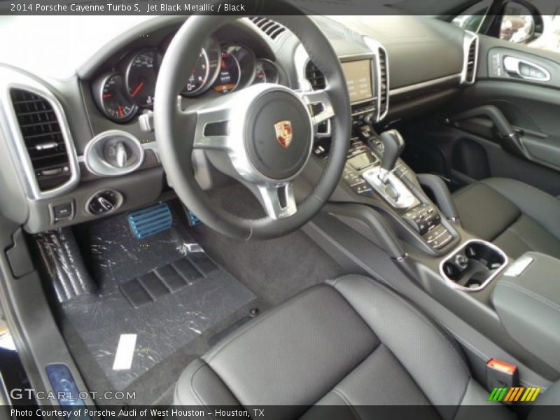  2014 Cayenne Turbo S Black Interior