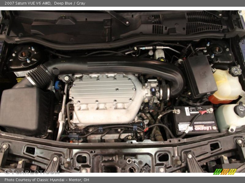 Deep Blue / Gray 2007 Saturn VUE V6 AWD