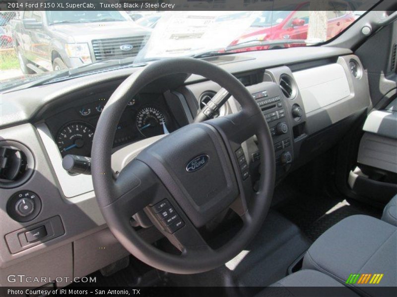 Tuxedo Black / Steel Grey 2014 Ford F150 XL SuperCab