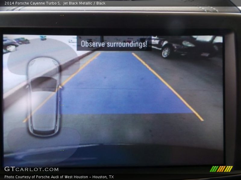 Controls of 2014 Cayenne Turbo S