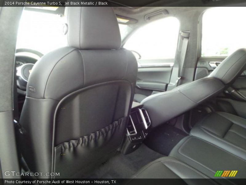 Rear Seat of 2014 Cayenne Turbo S