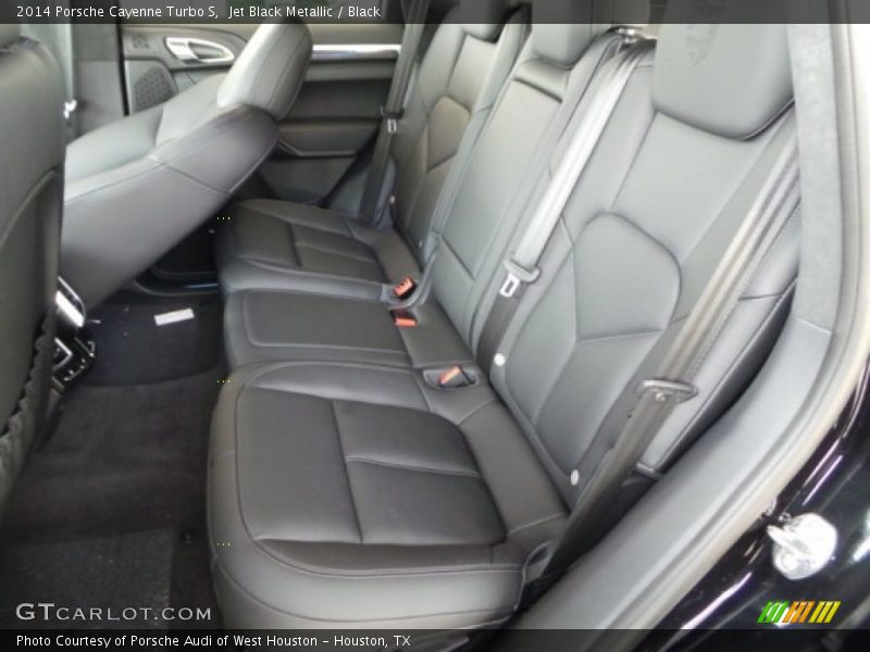 Rear Seat of 2014 Cayenne Turbo S