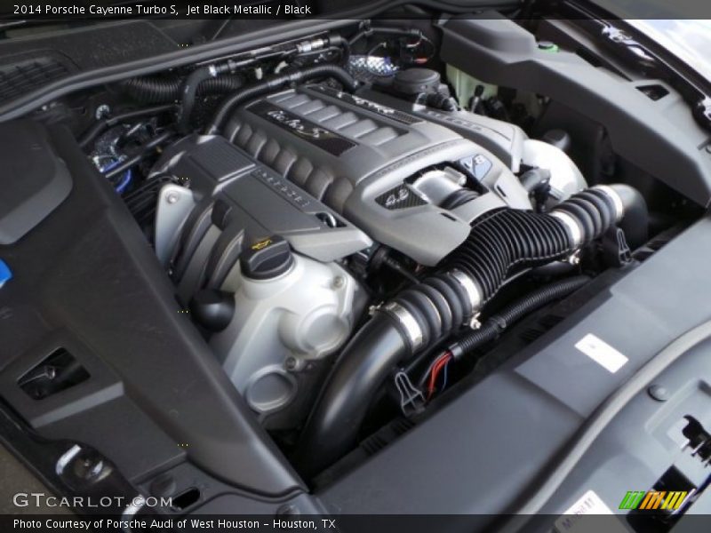  2014 Cayenne Turbo S Engine - 4.8 Liter DFI Twin-Turbocharged DOHC 32-Valve VVT V8