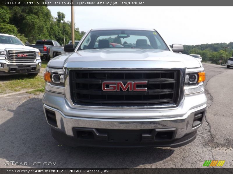 Quicksilver Metallic / Jet Black/Dark Ash 2014 GMC Sierra 1500 Regular Cab 4x4