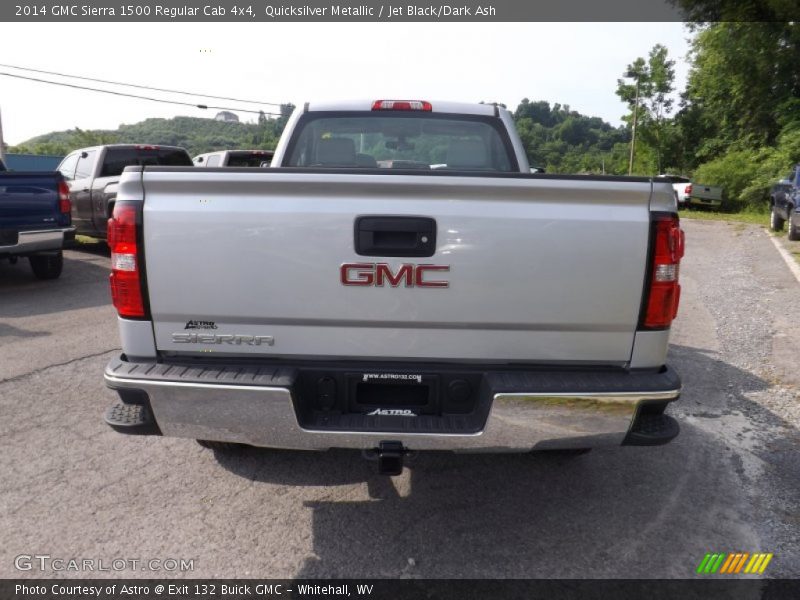 Quicksilver Metallic / Jet Black/Dark Ash 2014 GMC Sierra 1500 Regular Cab 4x4