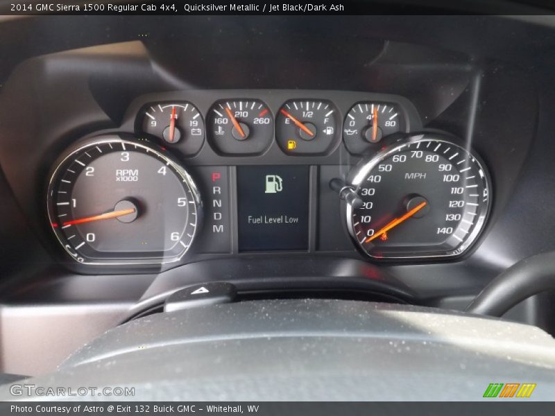 Quicksilver Metallic / Jet Black/Dark Ash 2014 GMC Sierra 1500 Regular Cab 4x4