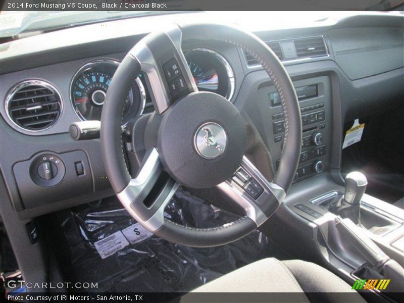 Black / Charcoal Black 2014 Ford Mustang V6 Coupe