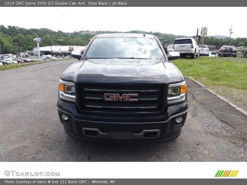 Onyx Black / Jet Black 2014 GMC Sierra 1500 SLT Double Cab 4x4