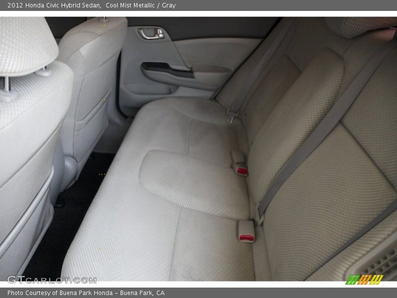 Cool Mist Metallic / Gray 2012 Honda Civic Hybrid Sedan
