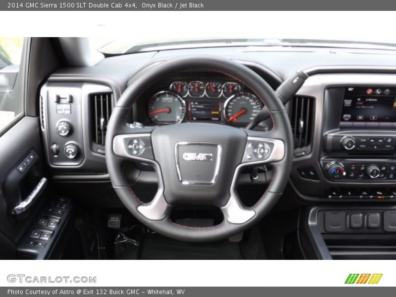 Onyx Black / Jet Black 2014 GMC Sierra 1500 SLT Double Cab 4x4