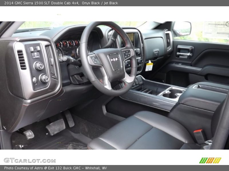 Onyx Black / Jet Black 2014 GMC Sierra 1500 SLT Double Cab 4x4