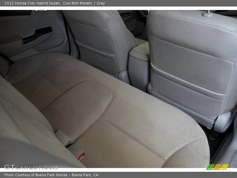 Cool Mist Metallic / Gray 2012 Honda Civic Hybrid Sedan