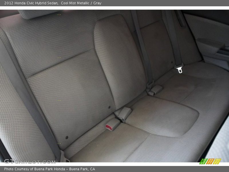 Cool Mist Metallic / Gray 2012 Honda Civic Hybrid Sedan