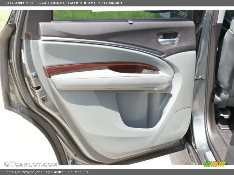 Forest Mist Metallic / Eucalyptus 2014 Acura MDX SH-AWD Advance