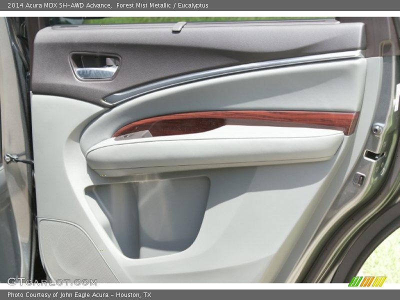 Forest Mist Metallic / Eucalyptus 2014 Acura MDX SH-AWD Advance