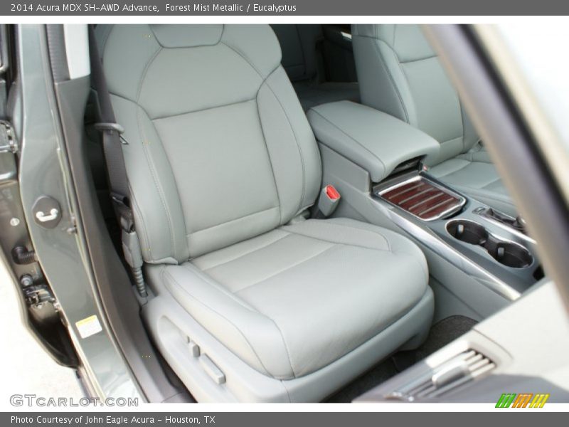 Forest Mist Metallic / Eucalyptus 2014 Acura MDX SH-AWD Advance