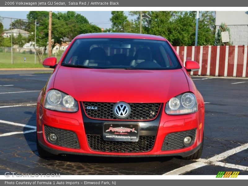 Salsa Red / Anthracite Black 2006 Volkswagen Jetta GLI Sedan