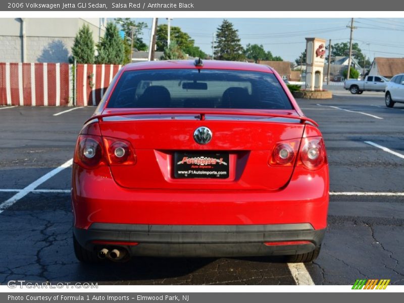 Salsa Red / Anthracite Black 2006 Volkswagen Jetta GLI Sedan